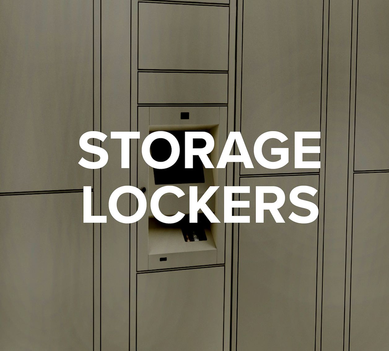 OneSource storage lockers
